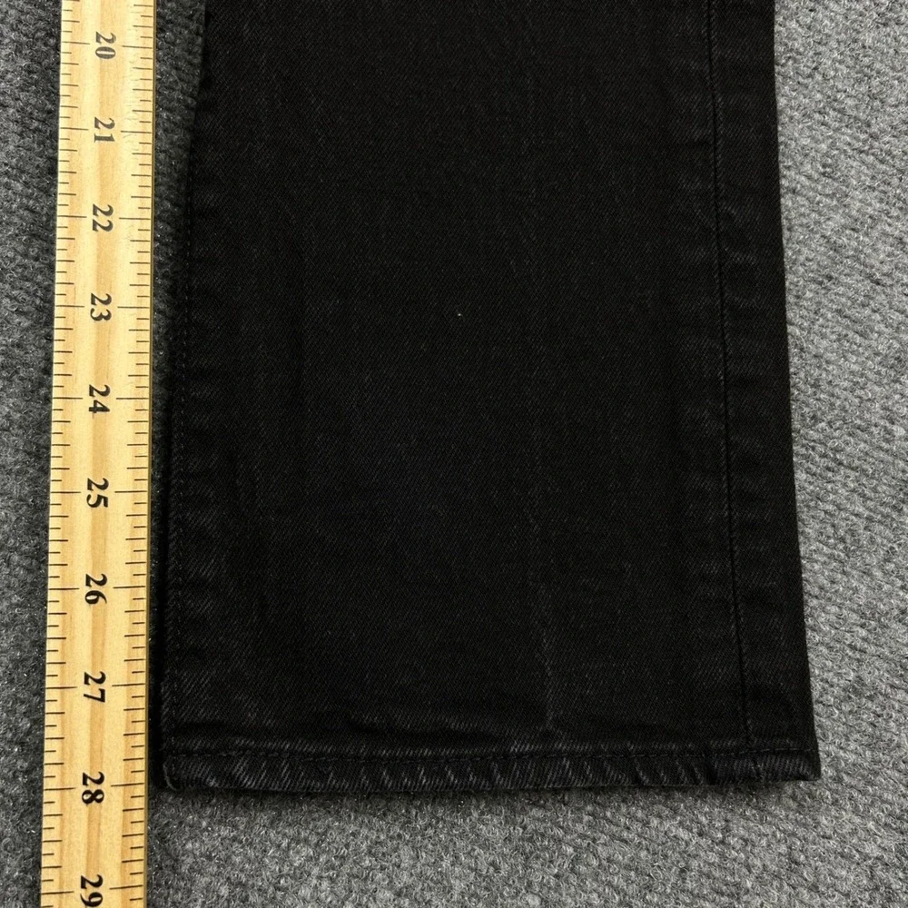 Levi's 501 Original‎ Fit Jeans Mens 30x29 Black Straight Leg Denim Button Fly